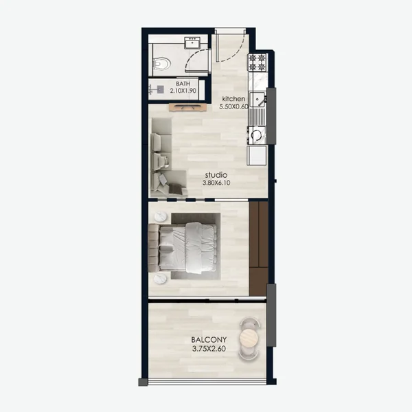 Studio Apartments - Soul by Vision