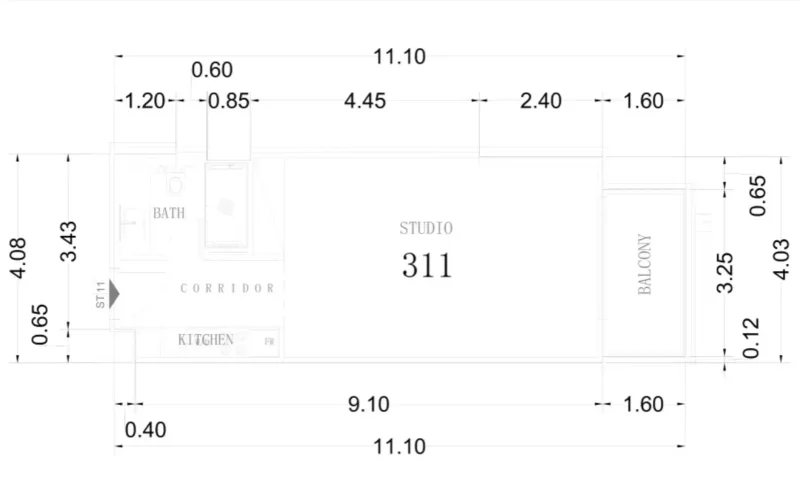 0.0 bedroom apartments - AB Cavalier