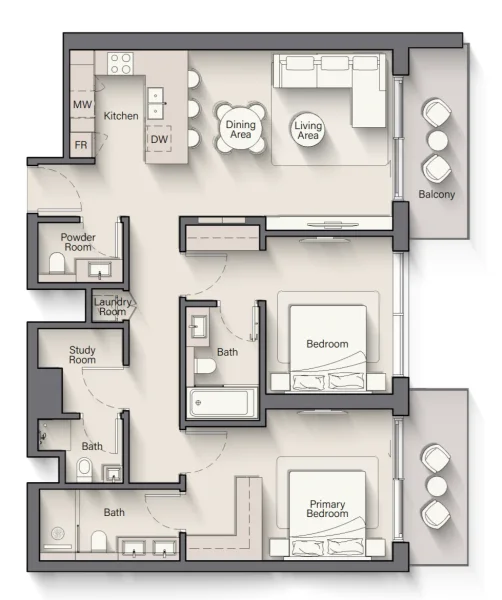 2.0 bedrooms apartments - Playa Del Sol