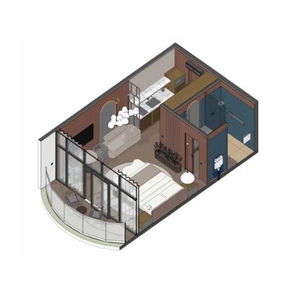 1.0 bedroom apartments - Eighth Sense