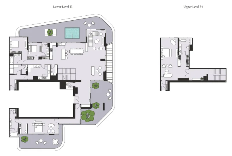 4.0 bedrooms penthouse - Artistry One Residences
