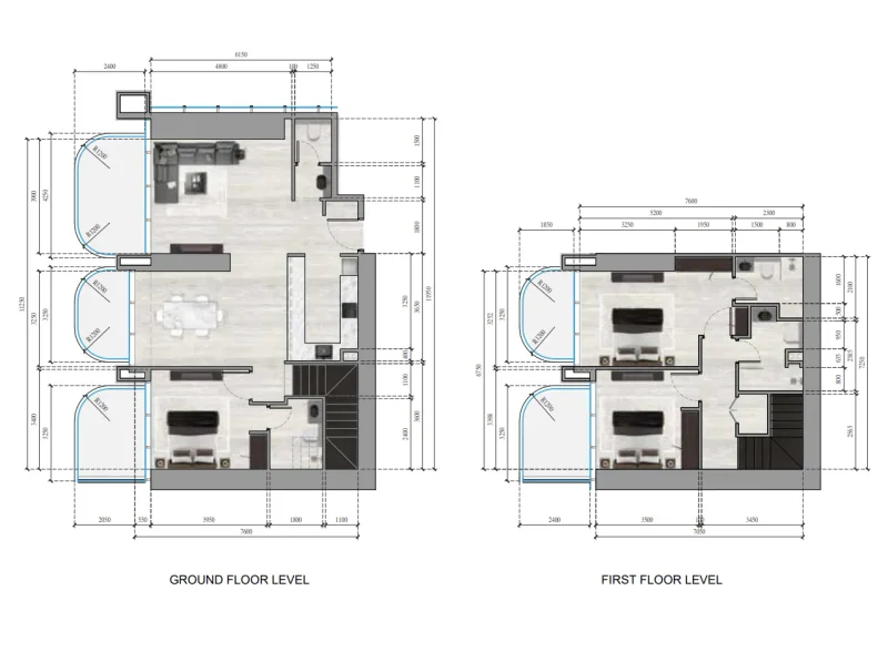 3.0 bedrooms duplex - Ananda Residences