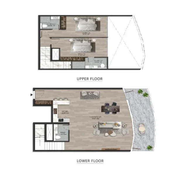 2.0 bedrooms duplex - The Beach House