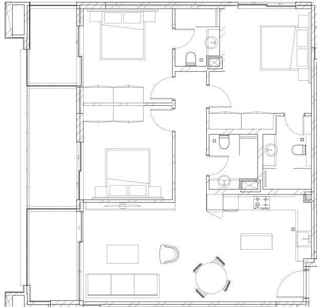 3.0 bedrooms apartments - Berkeley Square