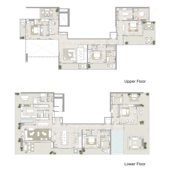 5.0 bedrooms apartments - Kempinski Marina Residences