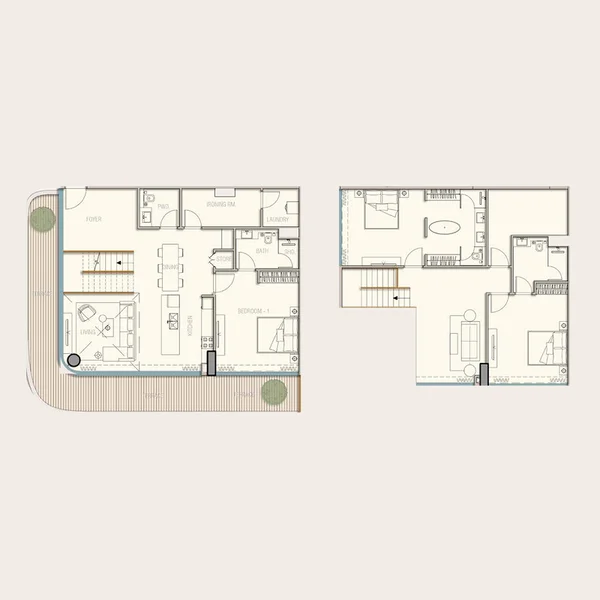 3 bedroom Duplex -  Aquora by Casa Vista Development