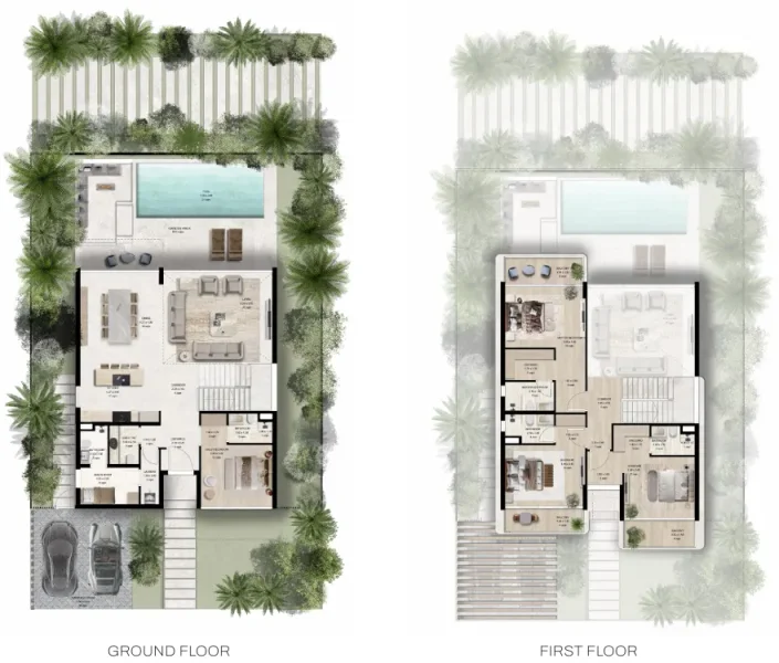 4.0 bedrooms villa - Manchester City Yas Residences by Ohana