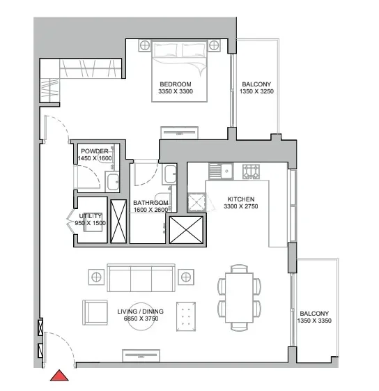 1.0 bedroom apartments - 320 Riverside Crescent