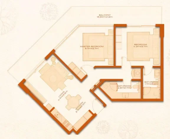 2.0 bedrooms apartments - Avenew 888 - Modo