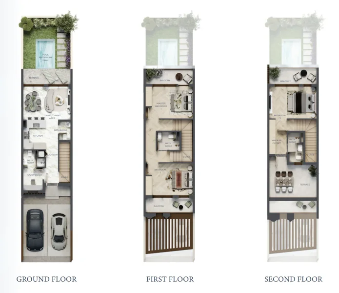 3.0 bedrooms townhouse - Leos Royal