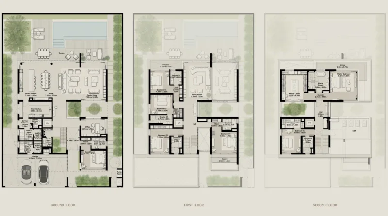 7.0 bedrooms villa - Nad Al Sheba Gardens 10