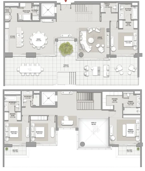 4.0 bedrooms duplex - City Walk Crestlane