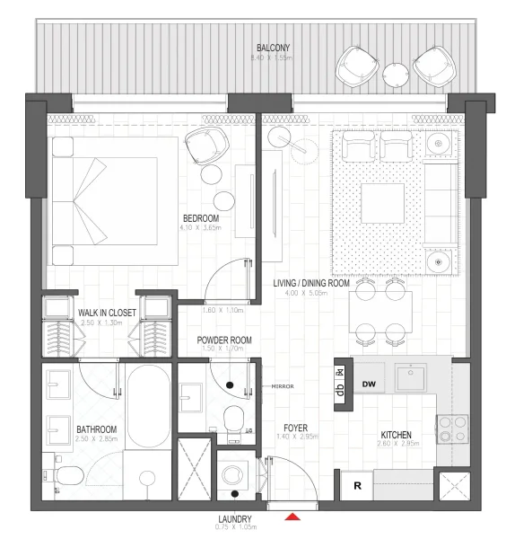 1.0 bedroom apartments - Palace Residences Al Mamsha