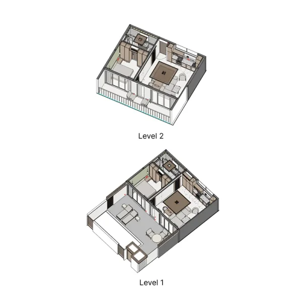 2.0 bedrooms duplex - ZEN