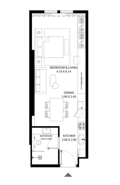 0.0 bedroom apartments - MAG 330