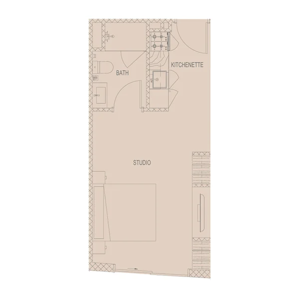 Studio Apartments -  Hadley Heights 2