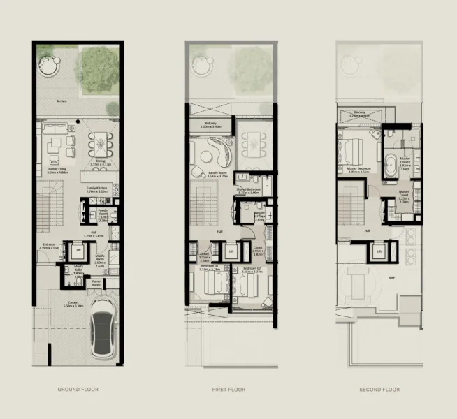 3.0 bedrooms townhouse - Nad Al Sheba Gardens Phase 11