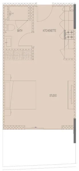 0.0 bedroom apartments - Hadley Heights 2