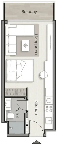 0.0 bedroom apartments - Havelock Heights