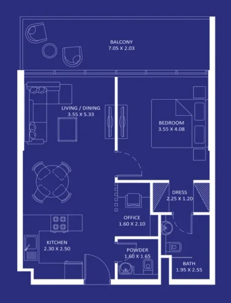 1.0 bedroom apartments - Oceanz