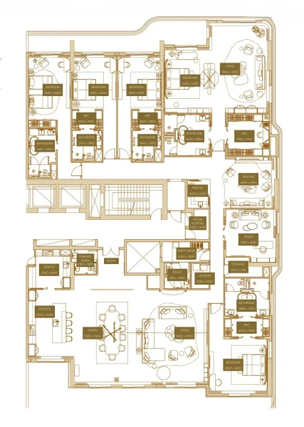 4.0 bedrooms penthouse - Sofitel Residences