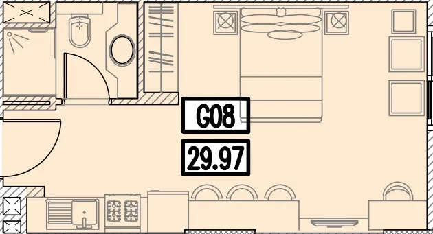 0.0 bedroom apartments - Izzzi.LifeMINT