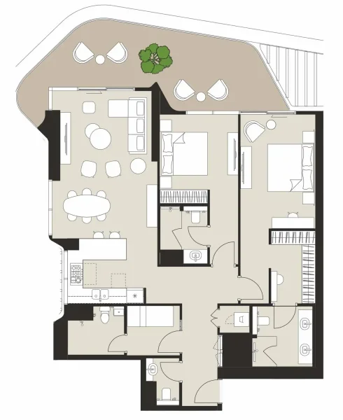 2.0 bedrooms apartments - Artistry Two Residences