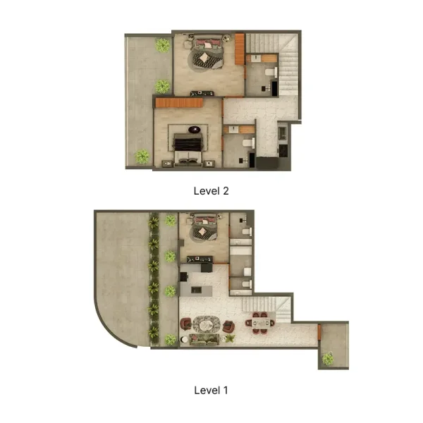 3.0 bedrooms duplex - Views VII by Golden Woods