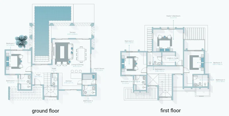 4.5 bedrooms villa - Hawana Salalah - Amazi