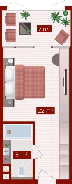 0.0 bedroom apartments - Teus Ramada Nusa Dua by Wyndham