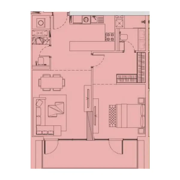 1.0 bedroom apartments - The Orchard Place
