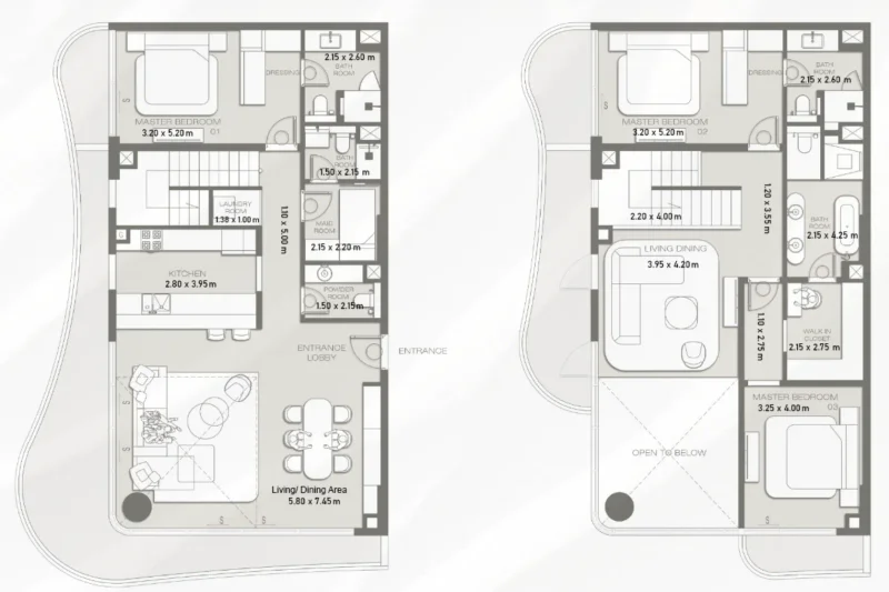 3.0 bedrooms duplex - CDS Wave