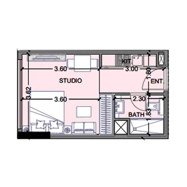 0.0 bedroom apartments - Coventry Twins