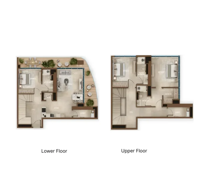 3.0 bedrooms duplex - Sky Hills Astra
