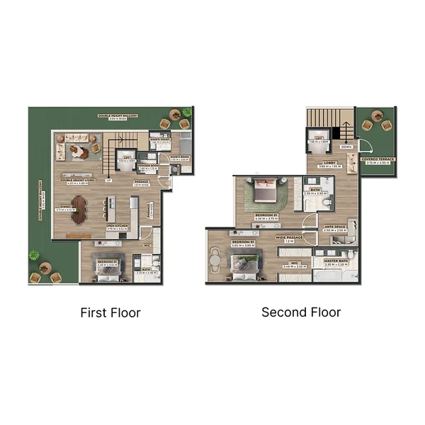 Duplex 3 bedroom -  Firoza