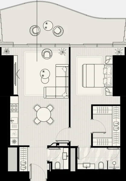 1.0 bedroom apartments - LIV Maritime