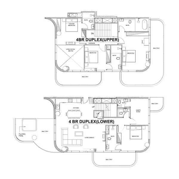 4 bedroom Duplex -  Villa Del Brunello