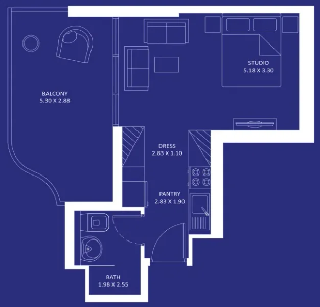 0.0 bedroom apartments - Oceanz