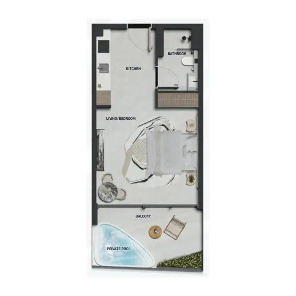 0.0 bedroom apartments - Hadley Heights 2