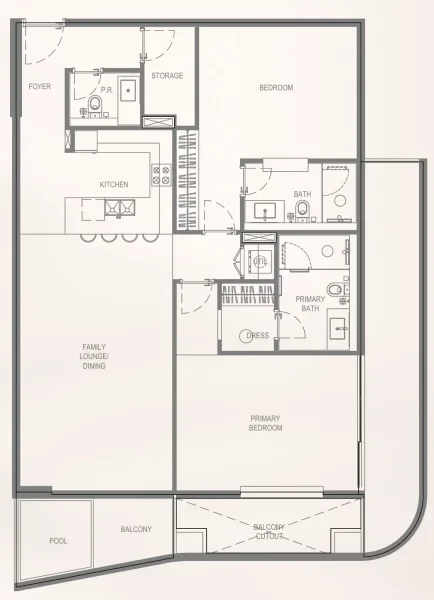 2.0 bedrooms apartments - Bayview Boulevard