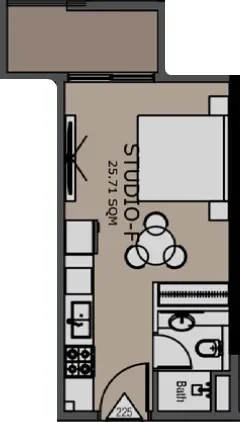 0.0 bedroom apartments - Golden Woods Albab Views
