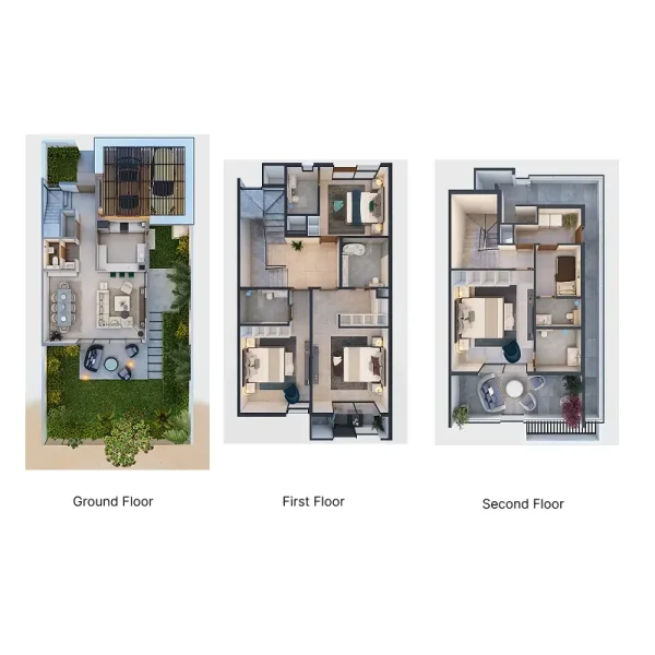 4.0 bedrooms villa - Sun Island Villas