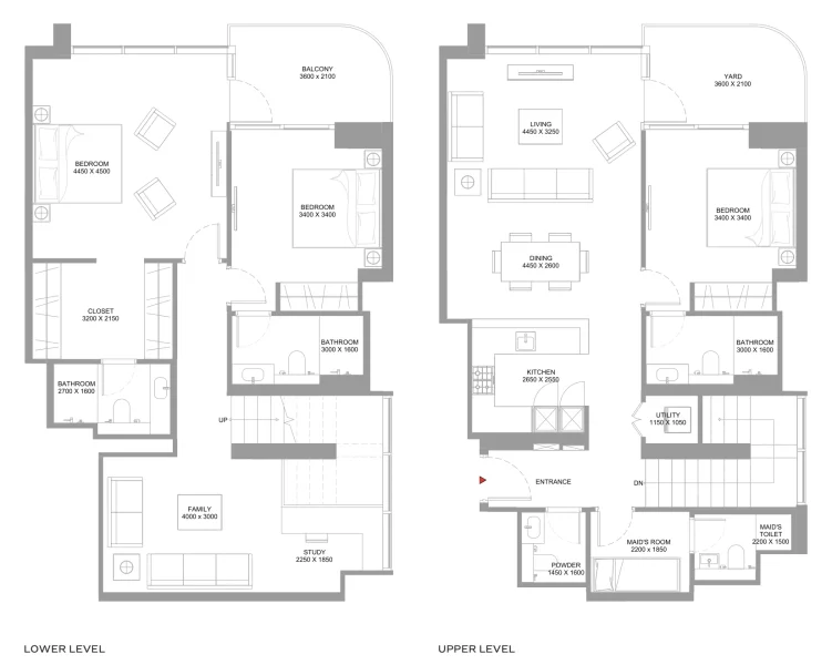3.0 bedrooms duplex - Coastline Beach Residences