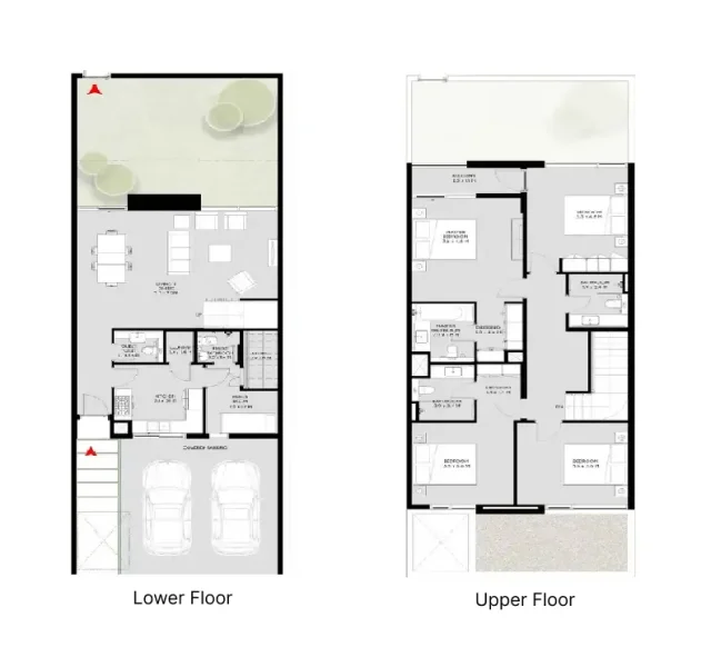 4.0 bedrooms townhouse - Masaar 3 Sedra