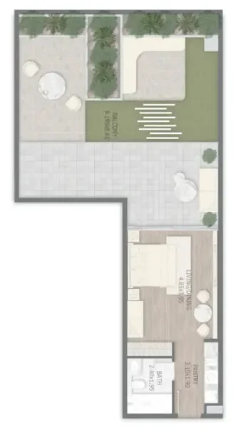 0.0 bedroom apartments - Stamn One