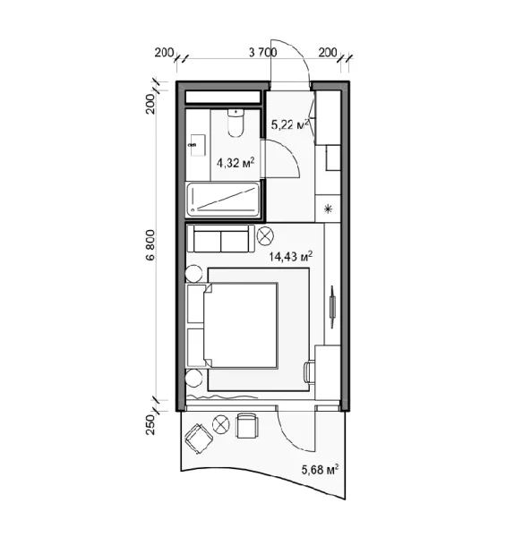 0.0 bedroom apartments - Anta Oasis by Wyndham