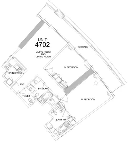 2.0 bedrooms apartments - Damac Towers by Paramount