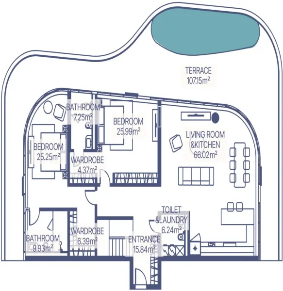 4.0 bedrooms apartments - Gianfranco Ferre Residences