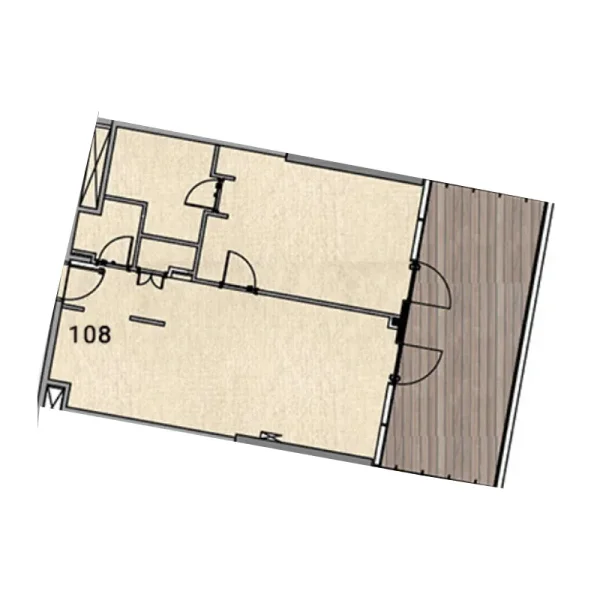 1.0 bedroom apartments - Aqua Arc