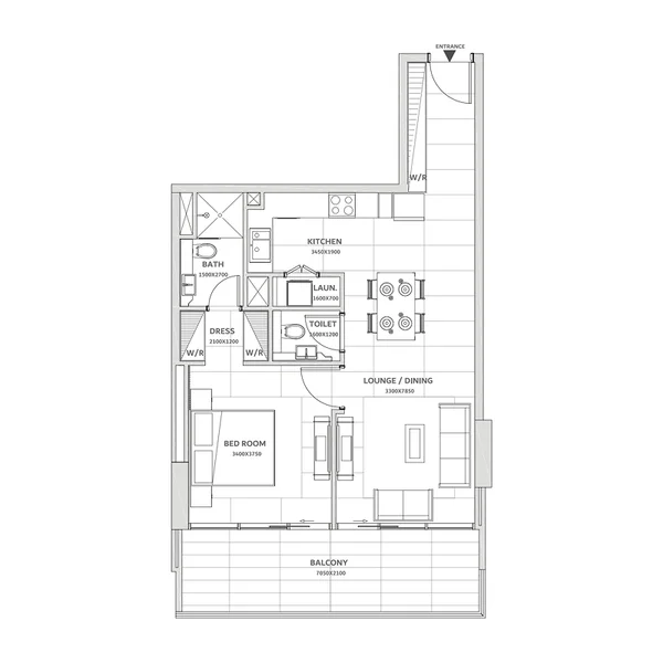 1 bedroom Apartments -  Solanki One